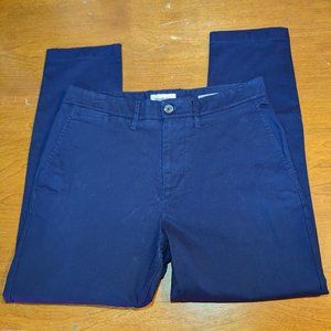 Goodfellow & Co. men's 30x30 navy blue slim taper hennepin chino pants